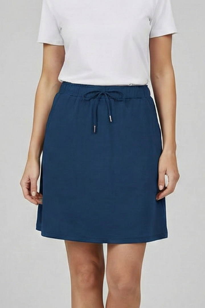 Zirella | Dames Skort – Rok met Trekkoord Taille en Ingebouwde Shorts, Casual Sportieve Minirok