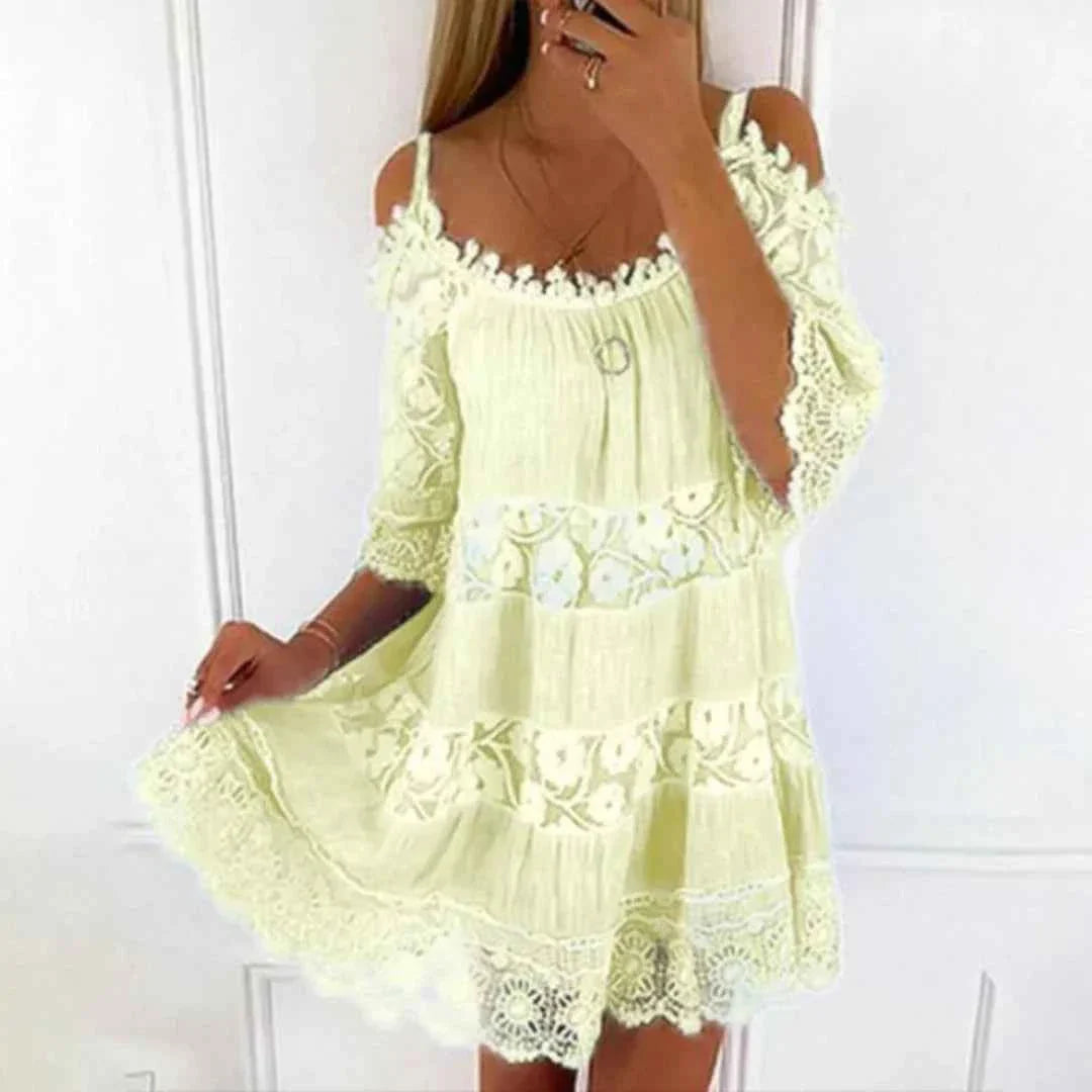 Merida | Chic Cold-Shoulder Zomerjurk voor Dames