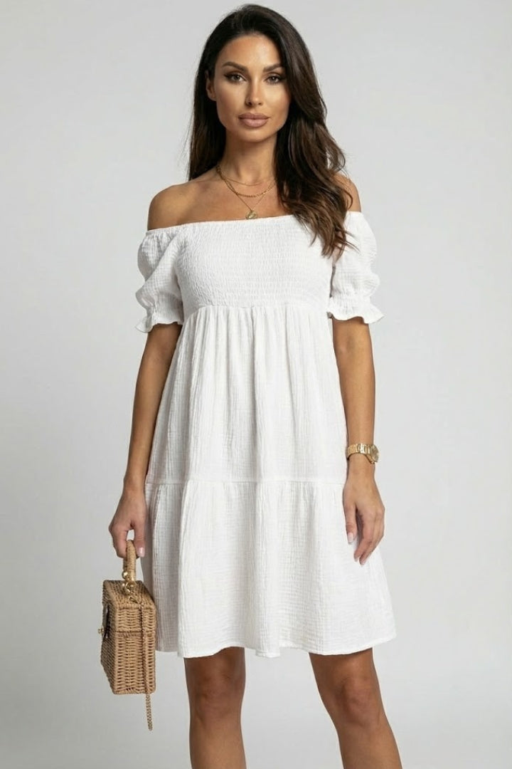 Iira | Zomerse boho-jurk voor dames – Elegante midi-jurk
