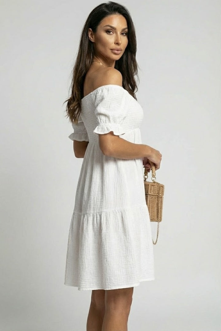 Iira | Zomerse boho-jurk voor dames – Elegante midi-jurk