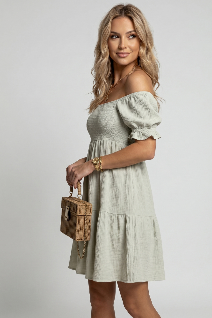 Iira | Zomerse boho-jurk voor dames – Elegante midi-jurk