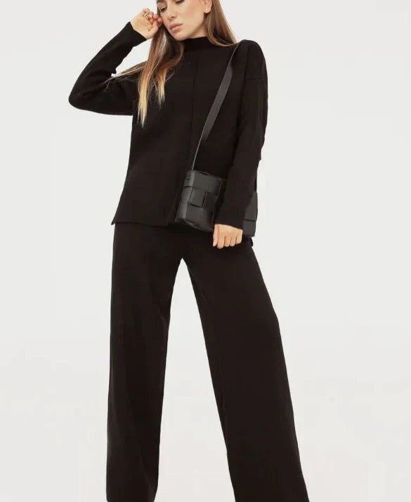 Avelora | Luxe loungewear-set voor dames – Zachte, elegante tweedelige set voor thuis