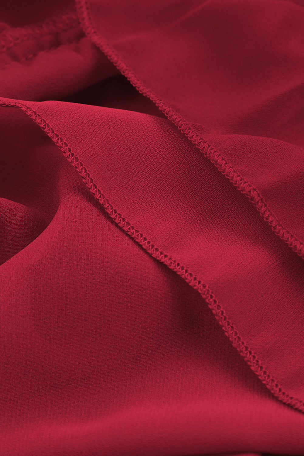 Yvaella | Mini-jurk met lange mouwen, V-hals en ruches – Soepelvallend, elegant en perfect