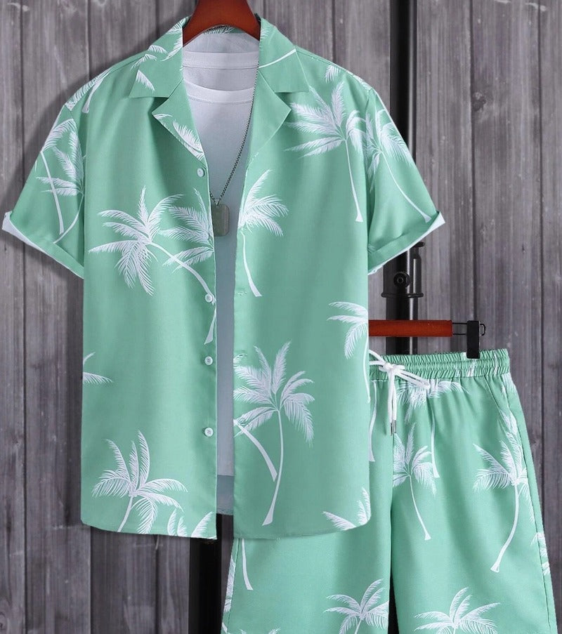 Flint | 2-delige Zomerset – T-shirt met Korte Mouwen & Shorts, Casual Sportieve Outfit