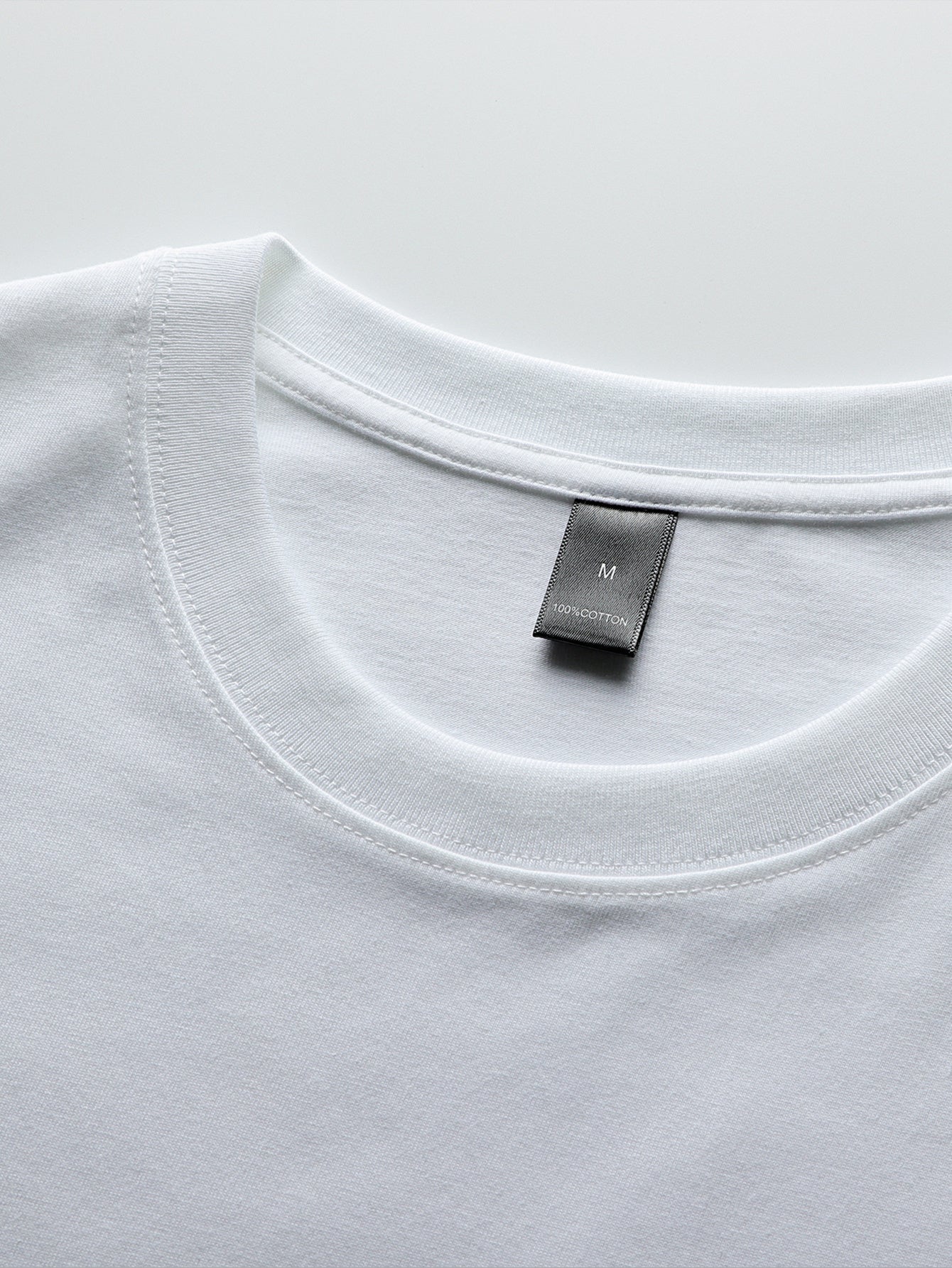 Teyron | Heren Zwaar Katoenen T-shirt 200g – Korte Mouwen, Ronde Hals, Regular Fit