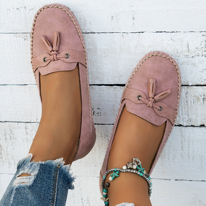 Sharina | Mocassins souples à enfiler pour femmes - Mocassins décontractés, légers et respirants
