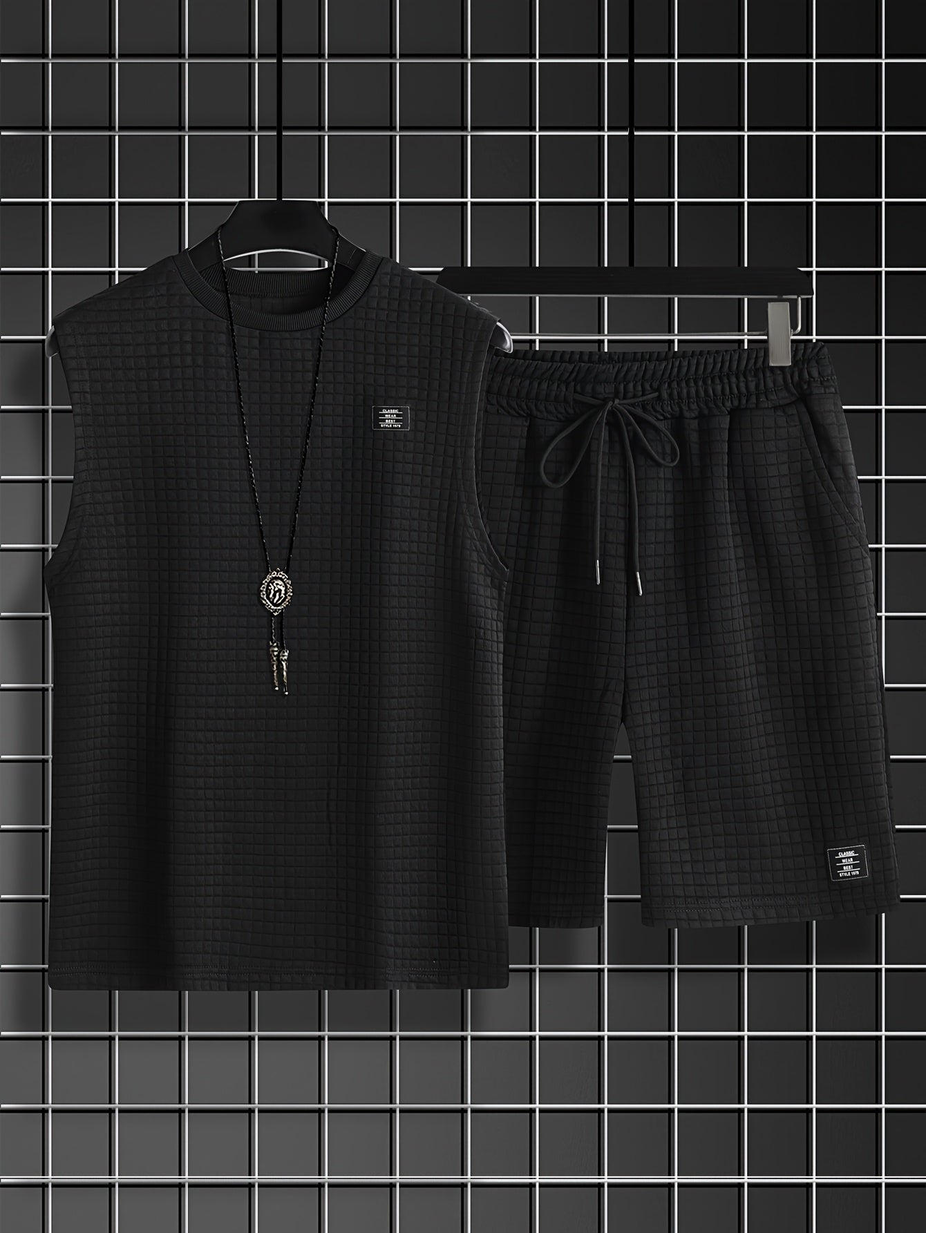 Zorren | Casual 2-delige Set – Mouwloos Vest & Short Set, Zomer Sportieve Matchende Outfit