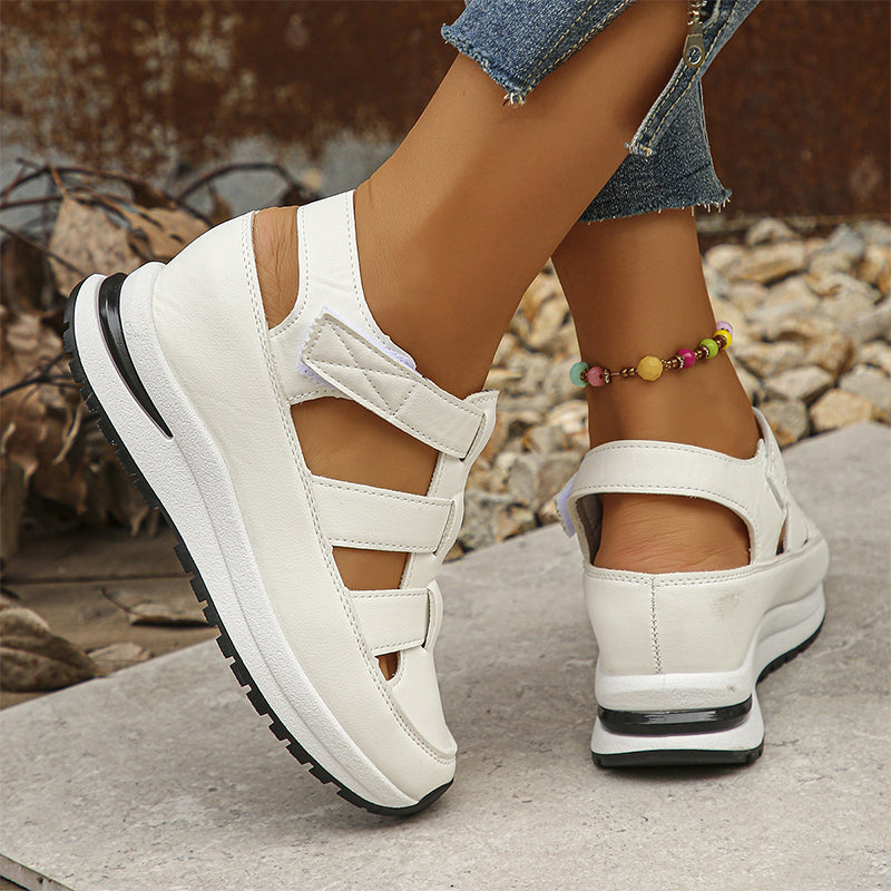 SoleMate | Orthopedische sandalen met klittenbandsluiting voor dames – verstelbaar, lichtgewicht, ademend
