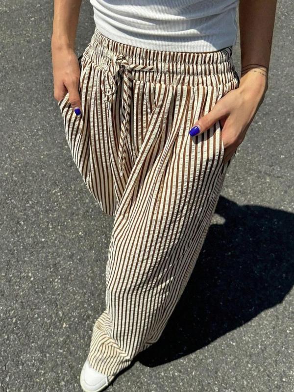 Qaelyn | Casual broek met trekkoord voor dames – Comfortabele broek