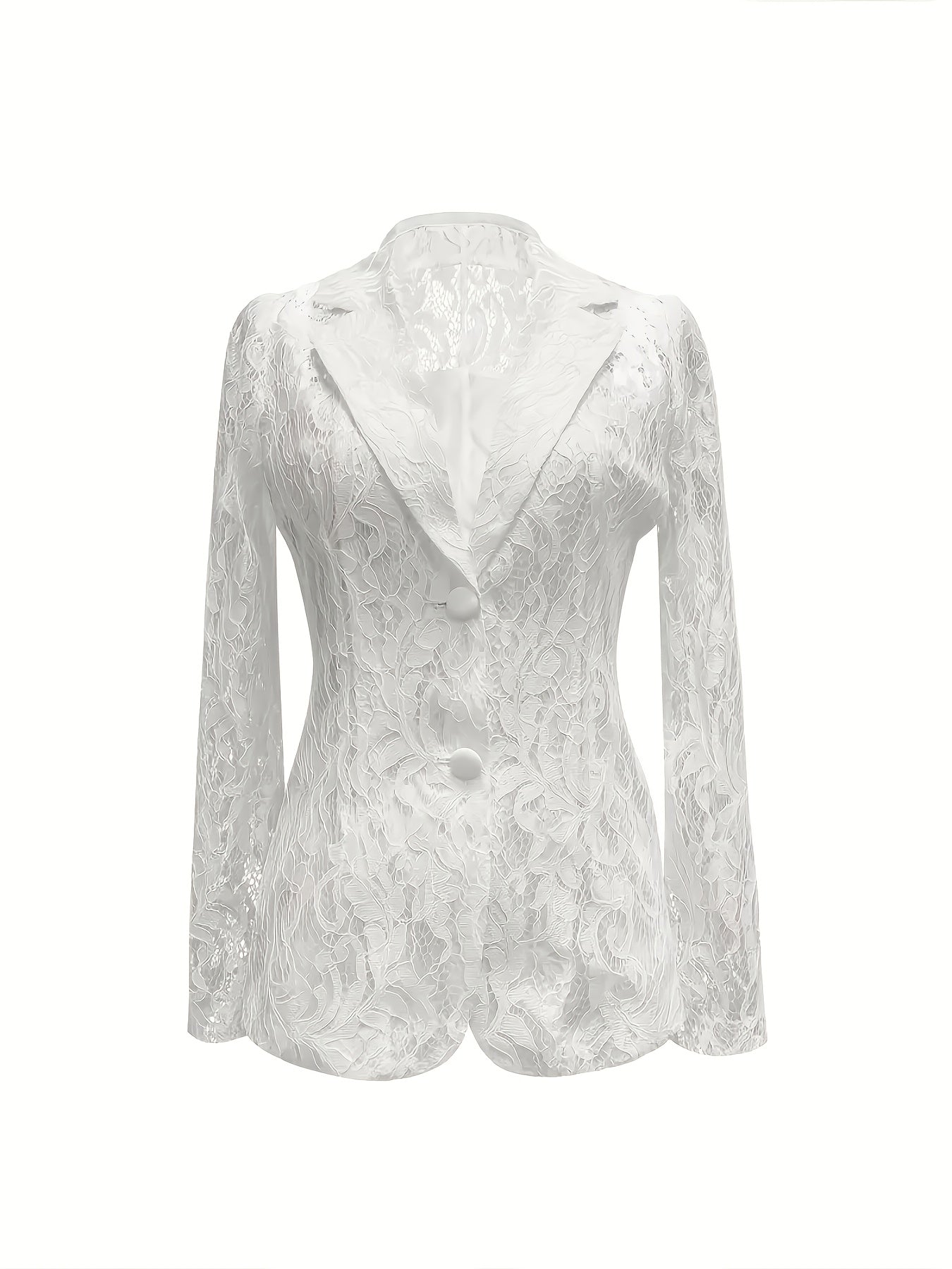 Norielle | Zomerse, doorschijnende damesblazer met voering