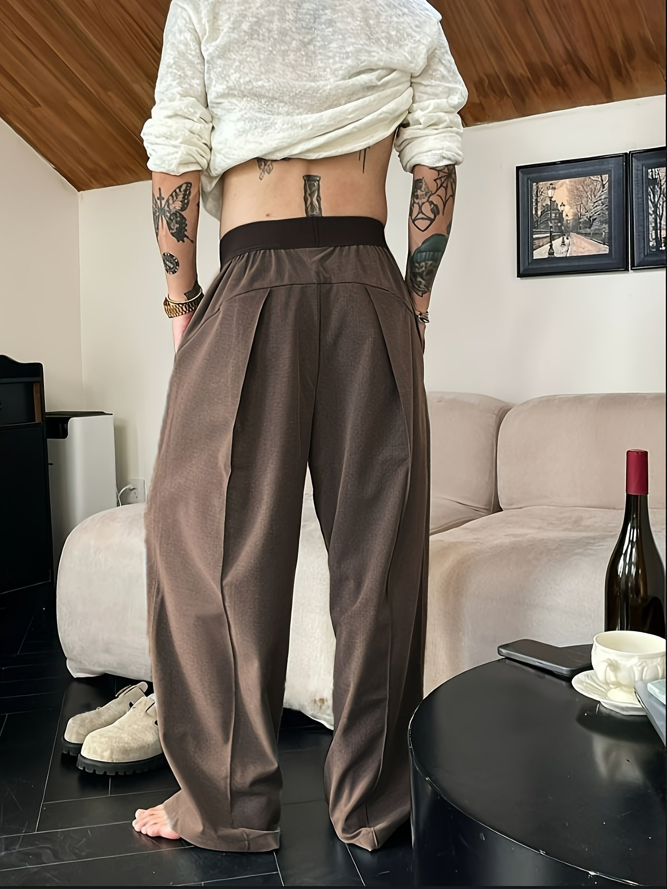 Arnthor | Lässige Herrenhose mit lockerer Passform und elastischem Bund