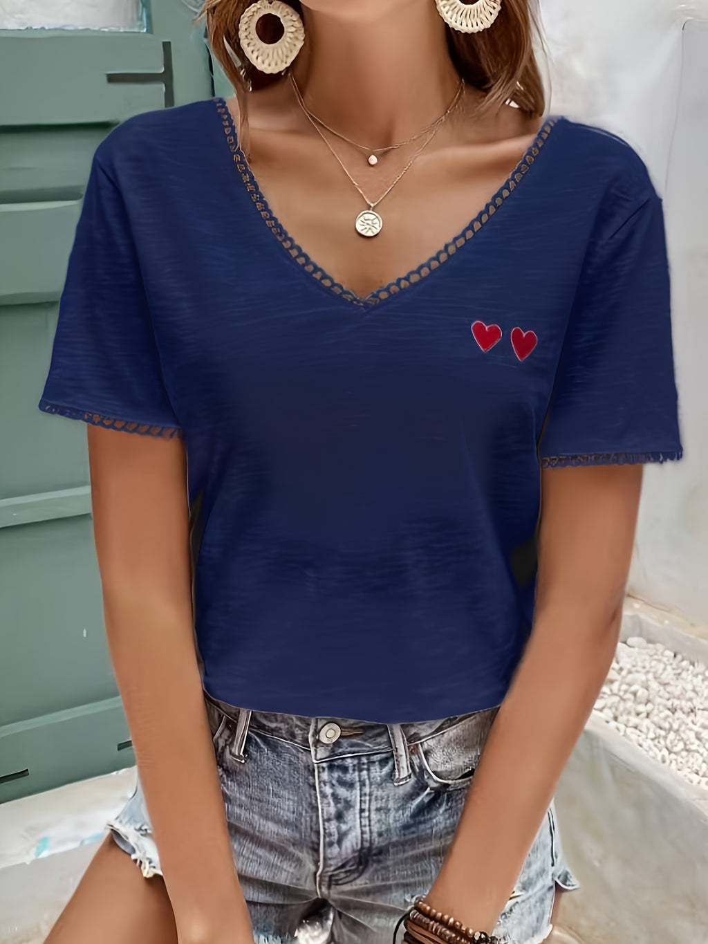 Tirae | Zomertop met korte mouwen voor dames – Lichtgewicht casual T-shirt
