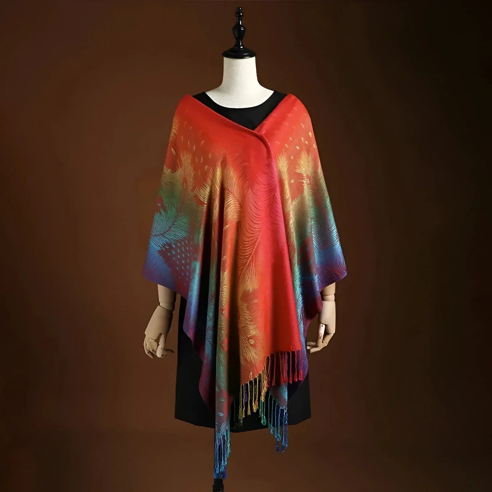 Zoryntha | Écharpe luxueuse, douce et colorée – accessoire féminin confortable et tendance pour l'hiver et l'automne