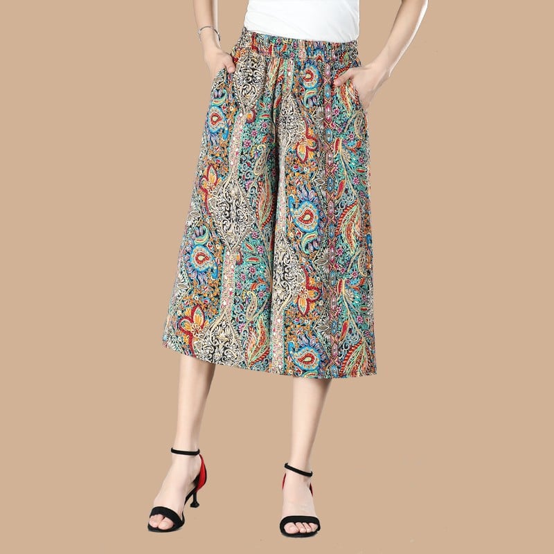 Telyra | Elastische damesbroek met hoge taille – Comfortabele stretchbroek