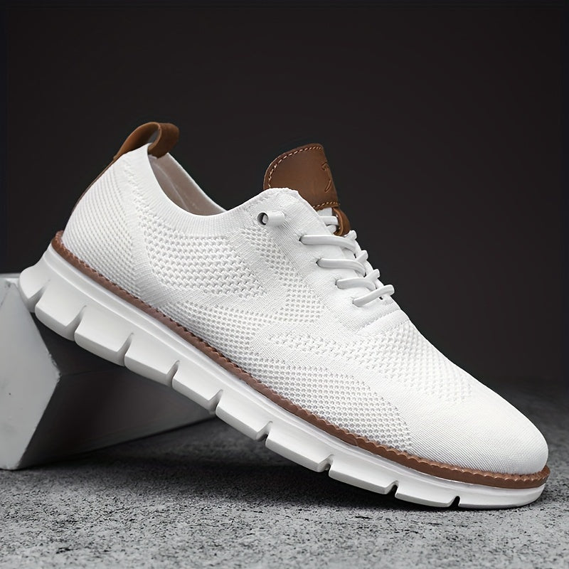 Strideon | Chaussures de marche respirantes en maille pour homme - Baskets décontractées et légères