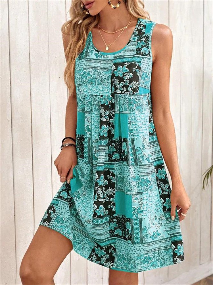 Gyla | Hippie-chique tuniek voor dames – Boho-stijl, casual, ruimvallend zomertopje