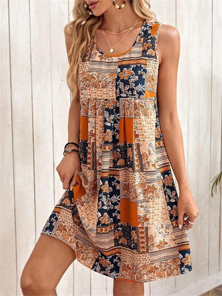 Gyla | Hippie-chique tuniek voor dames – Boho-stijl, casual, ruimvallend zomertopje