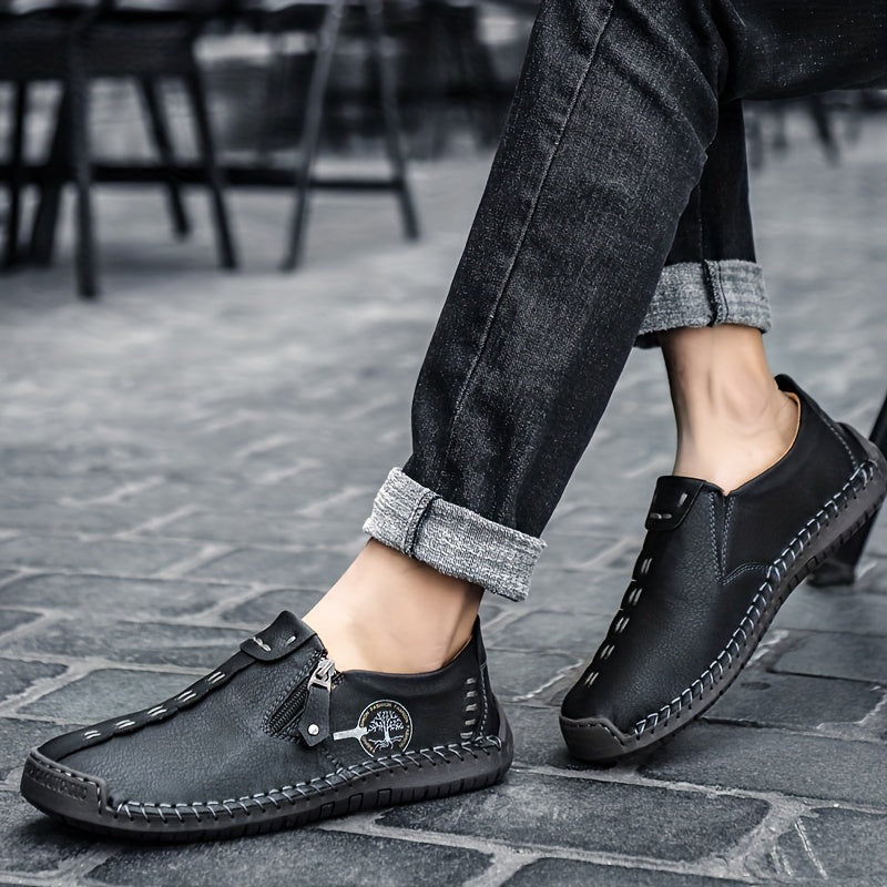 LoftWalk | Chaussures vintage pour hommes faites main - Chaussures décontractées légères et respirantes