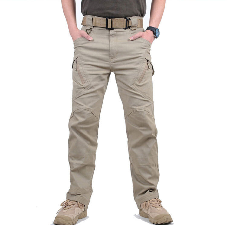 Pantalon cargo tactique Yarrow pour homme - Multipoches, idéal pour la randonnée et le travail