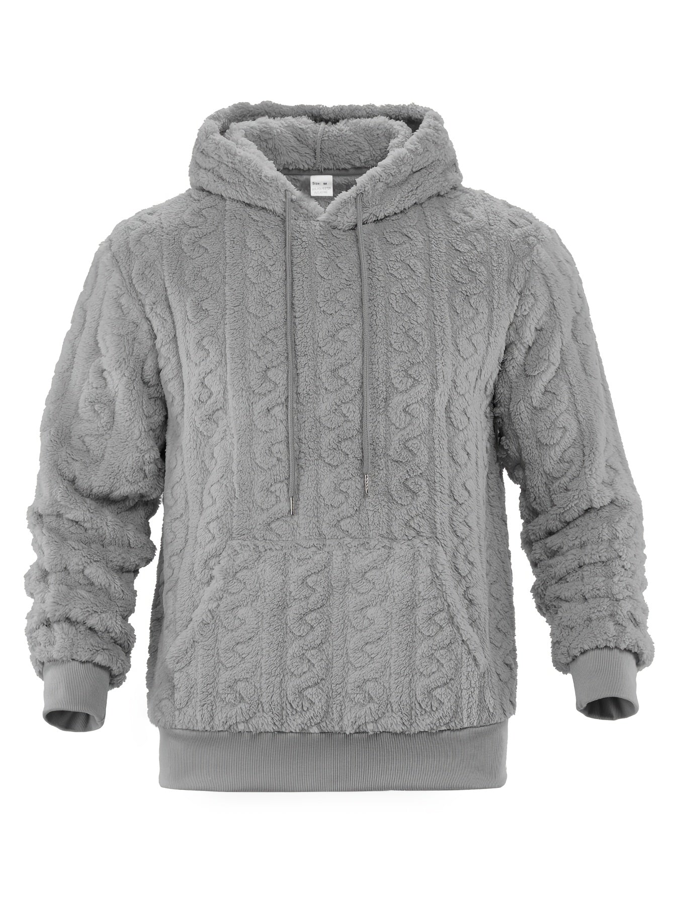 Rander | Thermische fleecehoodie voor heren – Warme pullover-sweatshirt, casual outdoor wintertop