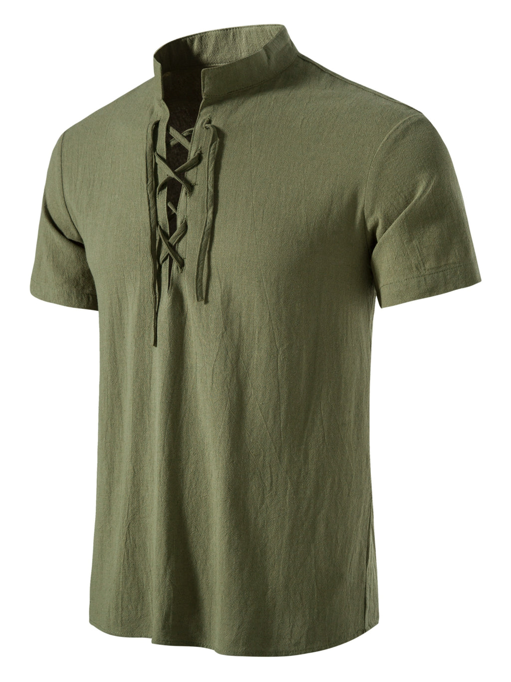 Varekion | Heren Casual Shirt met Korte Mouwen – Lichtgewicht Zomer Strandshirt