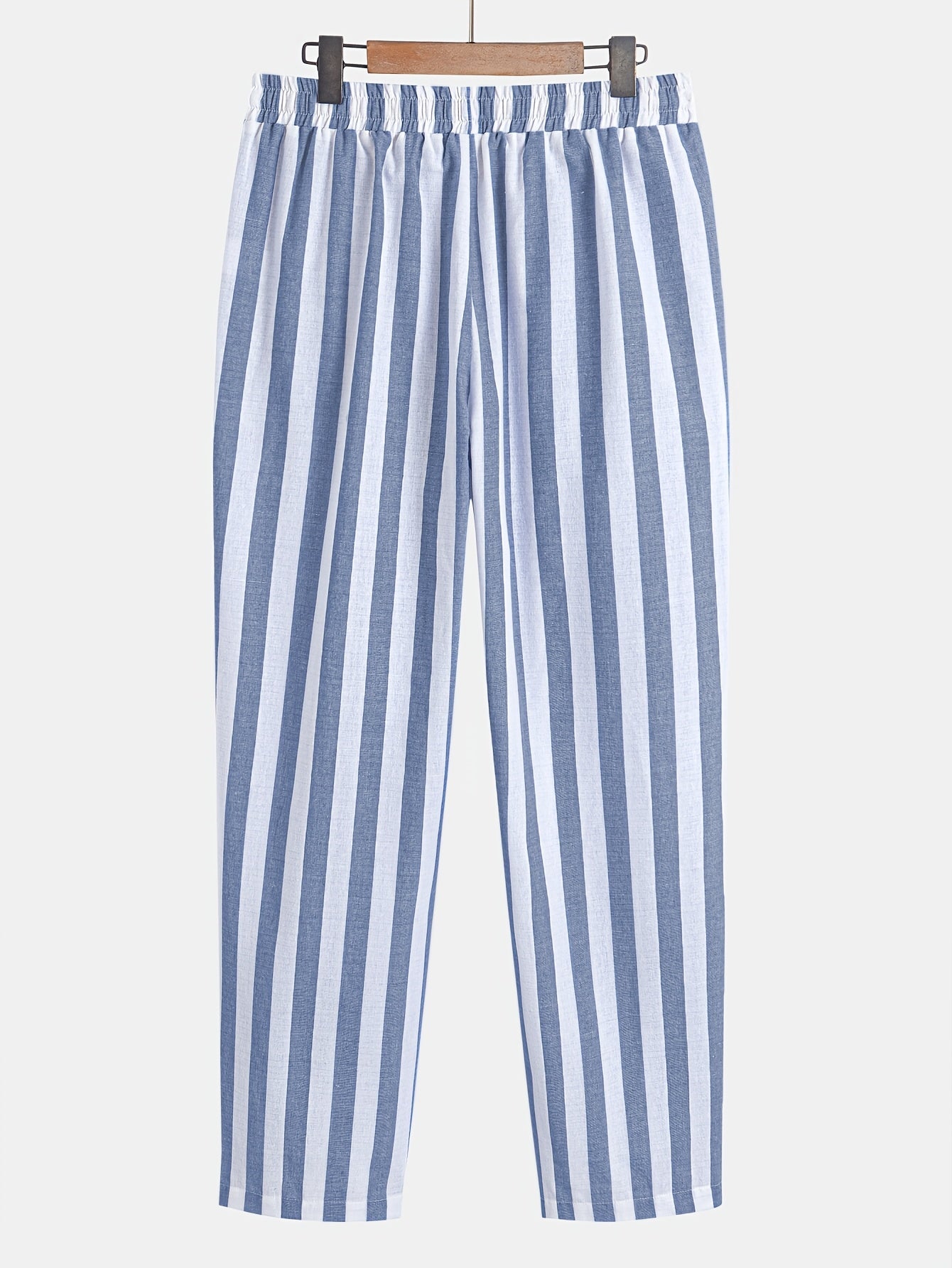 Eldric | Heren Gestreepte Broek met Trekkoord – Casual Ademend Comfort