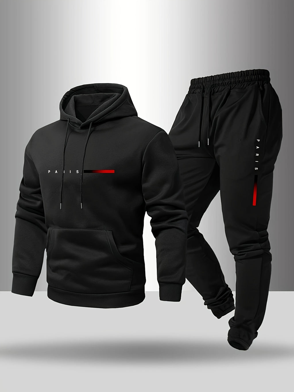 Brice | Herren 2-teiliges Hoodie- und Jogginghosen-Set – Lässige Sportbekleidung, Jogginganzug aus Stretchmaterial