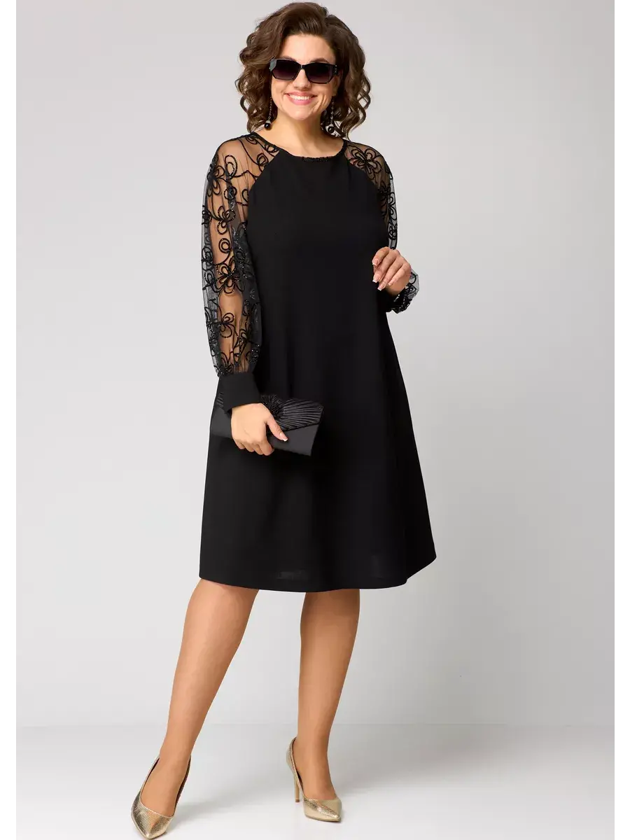 Xireya | Elegante Dames Midi-jurk – Stijlvolle Cocktail-, Avond- en Feestjurk