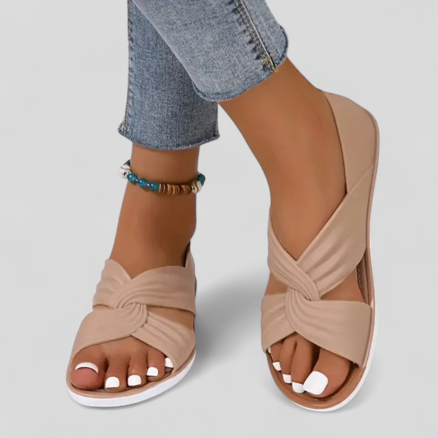 Talia | Orthopedische teensandalen voor dames – met dempende steun voor de voetboog