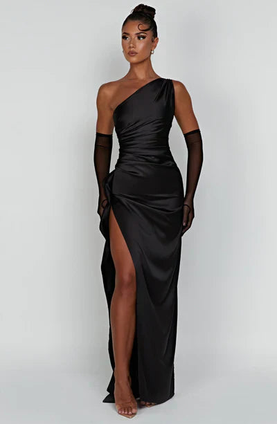 Delyssia | Elegante maxi-jurk voor dames – Soepelvallende lange avondjurk