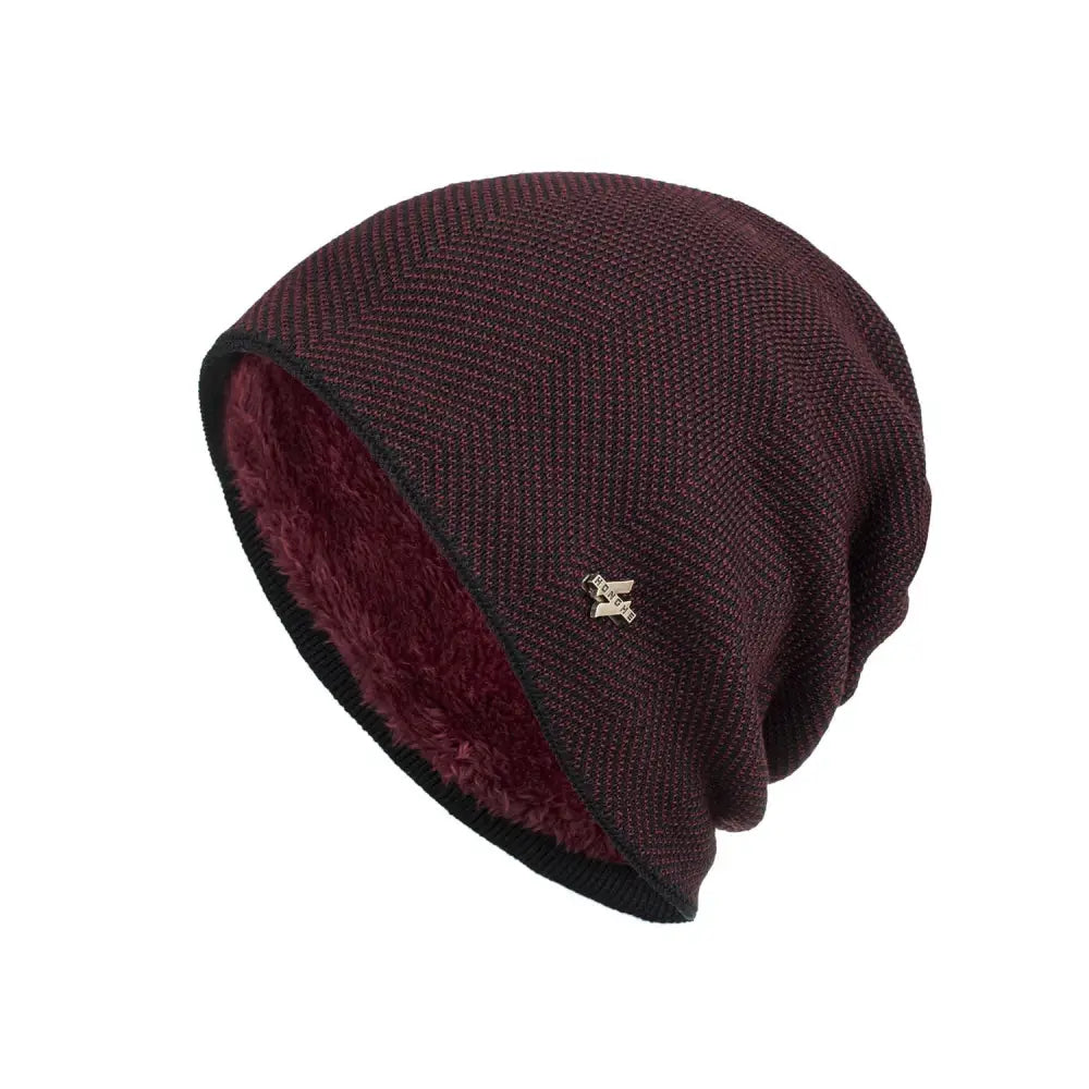 Snugcap | Bonnet d'hiver doublé polaire avec Comfort Shield – Tricot peluche doux, chaud et confortable