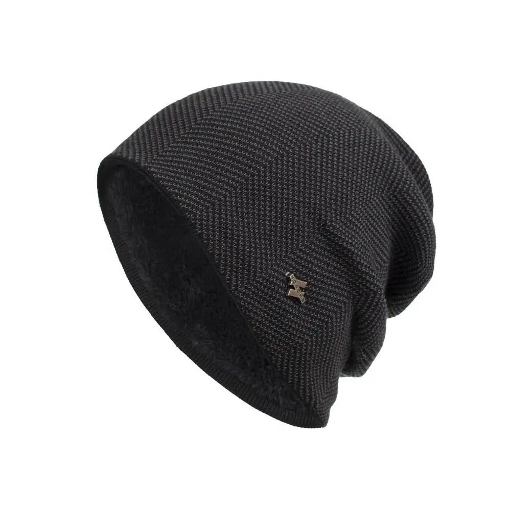 Snugcap | Bonnet d'hiver doublé polaire avec Comfort Shield – Tricot peluche doux, chaud et confortable