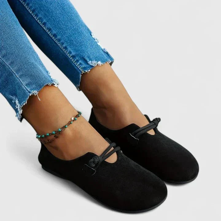 Aurie | Comfortabele damessandalen – instap platte sandalen, chique casual zomers wandelschoeisel