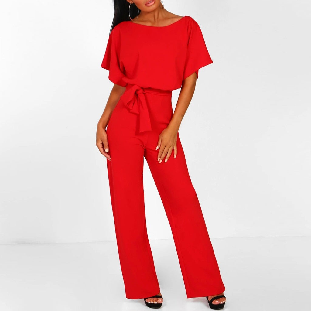 Agnella | Elegante Chic Jumpsuit voor Vrouwen - Stijlvol Eendelig Outfit voor Feesten & Vrijetijdskleding