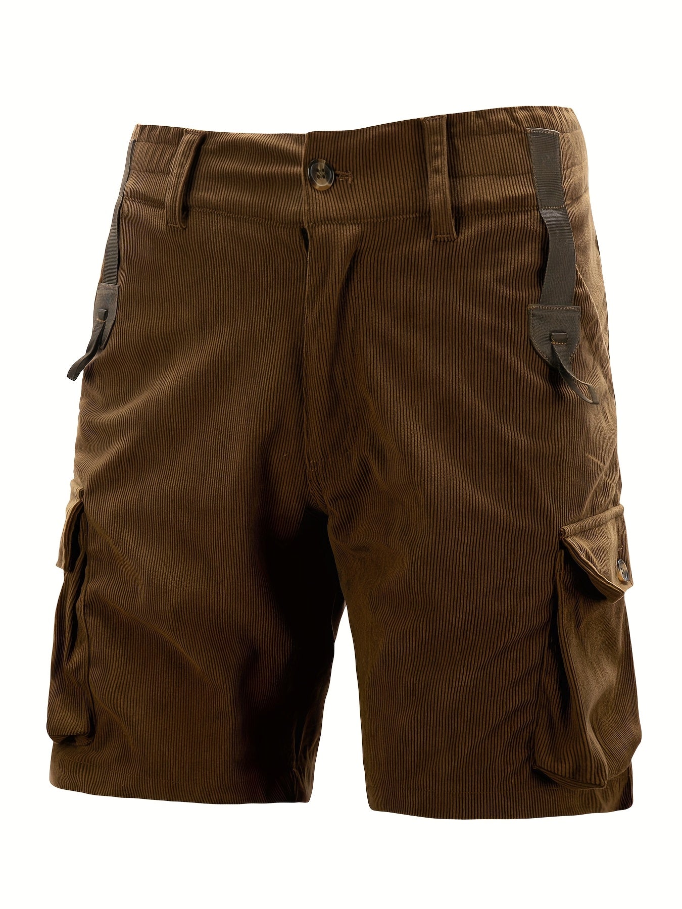 Zayvex | Heren Corduroy Tuinbroek – Casual 3D Geweven Werkbroek
