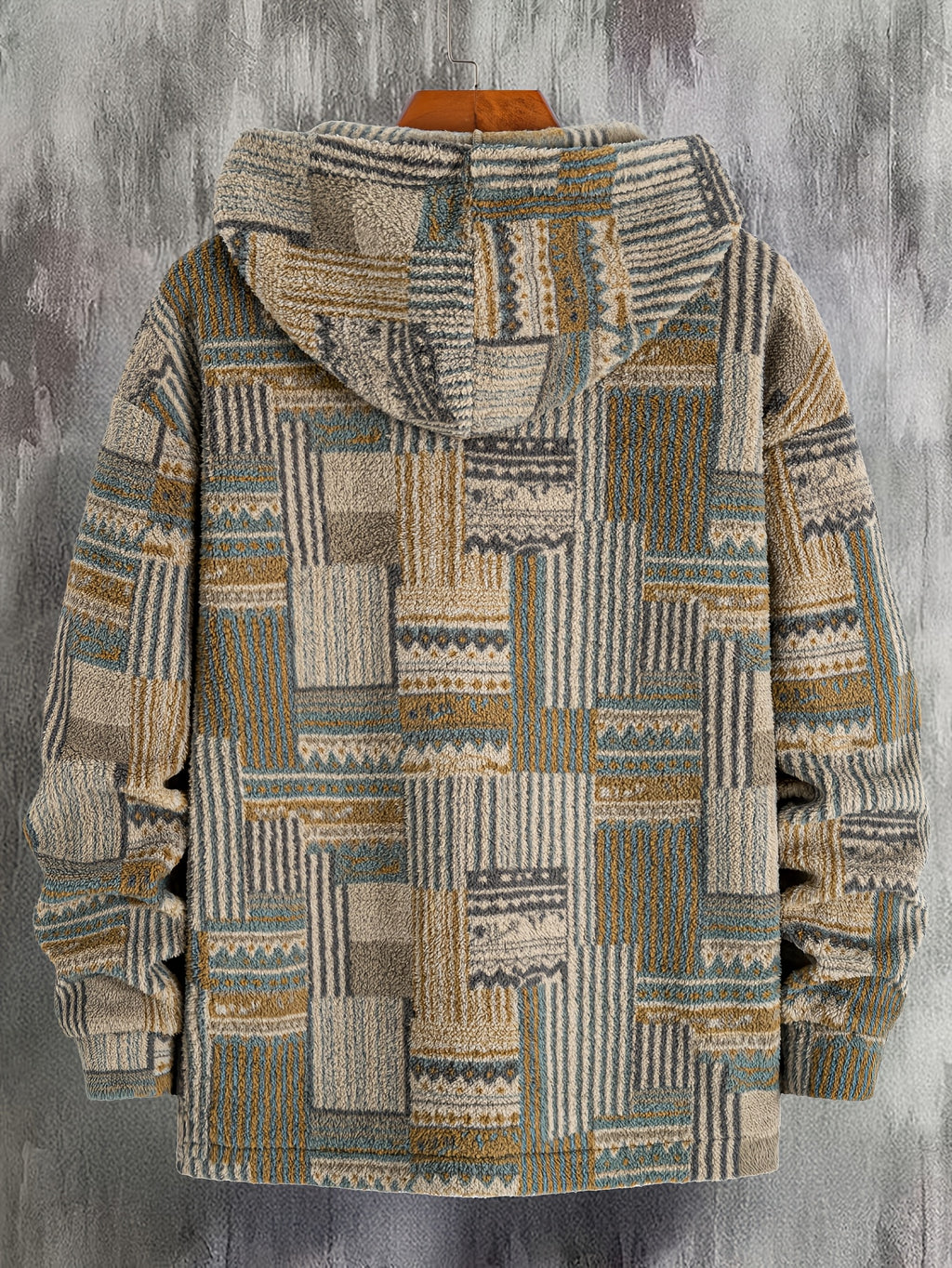 Heryn | Trendy herensweatshirt met capuchon, ritssluiting en grote zakken