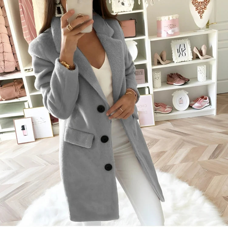 Leilani | Manteau femme CozyChic automne/hiver – chaud et élégant