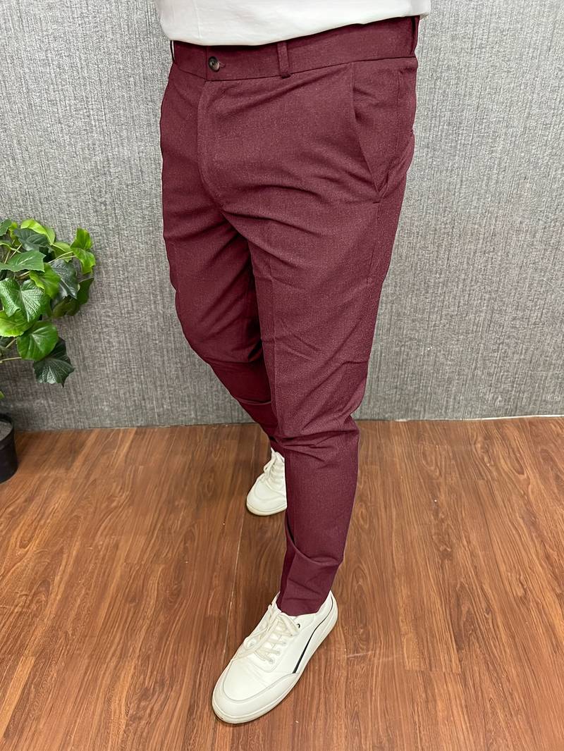 Olivier | Pantalon slim décontracté pour homme - Pantalon idéal pour le bureau et le quotidien