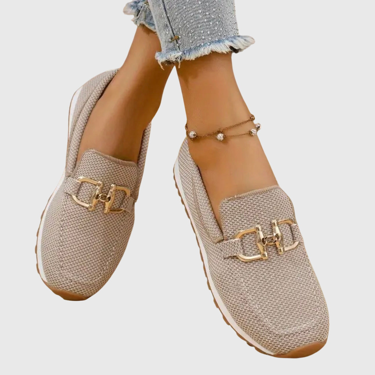 Vena | Orthopedische dames loafersneakers – instap comfortschoenen, ademende wandelsneakers