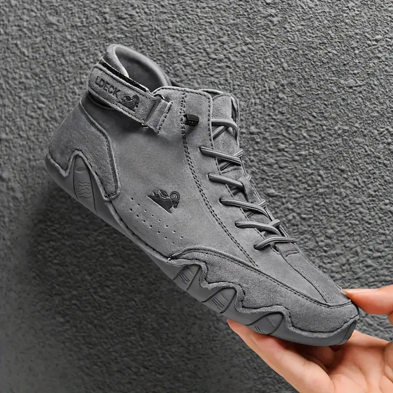 Bootrek | Bottines en daim pour homme – Bottines décontractées et élégantes avec une semelle résistante et antidérapante