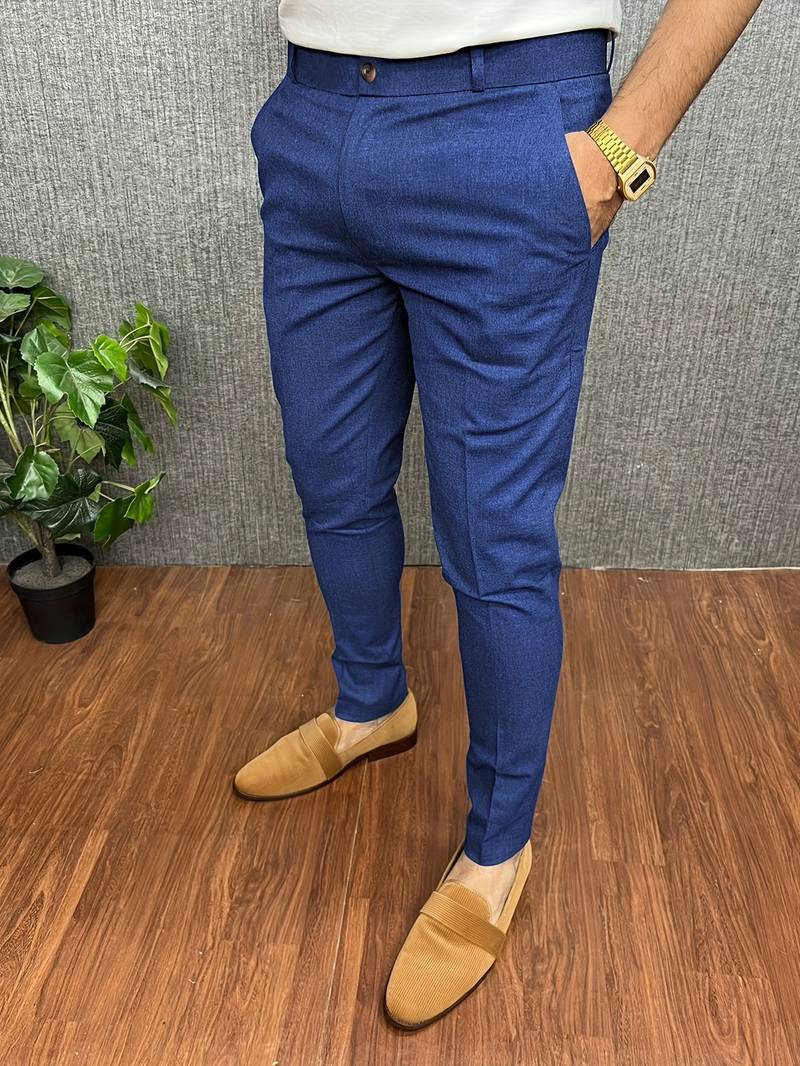 Olivier | Pantalon slim décontracté pour homme - Pantalon idéal pour le bureau et le quotidien