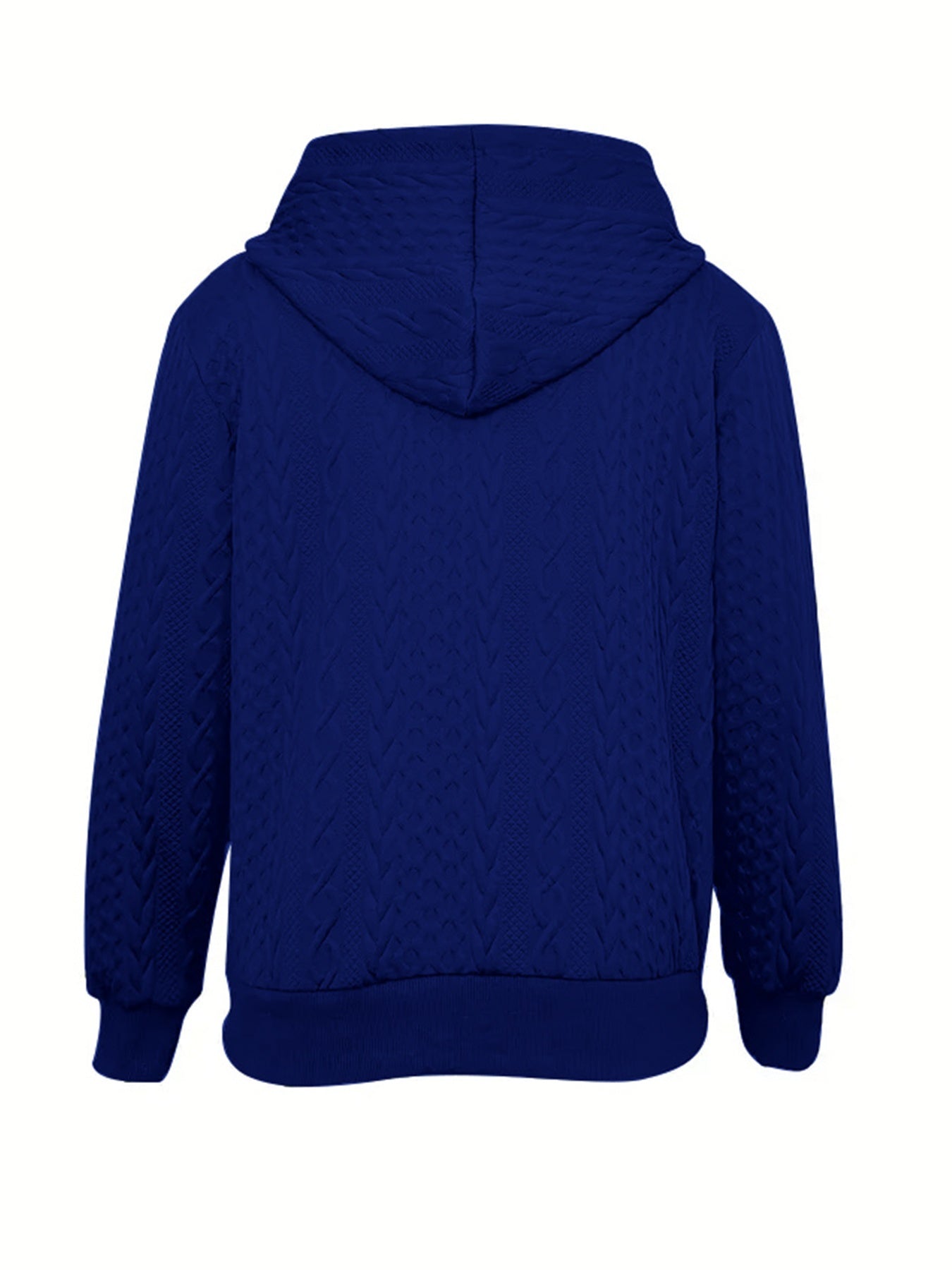 Prynn | Leichte, lässige Damen-Kapuzenjacke – weiches, strukturiertes Material, Reißverschluss, Kapuze mit Kordelzug