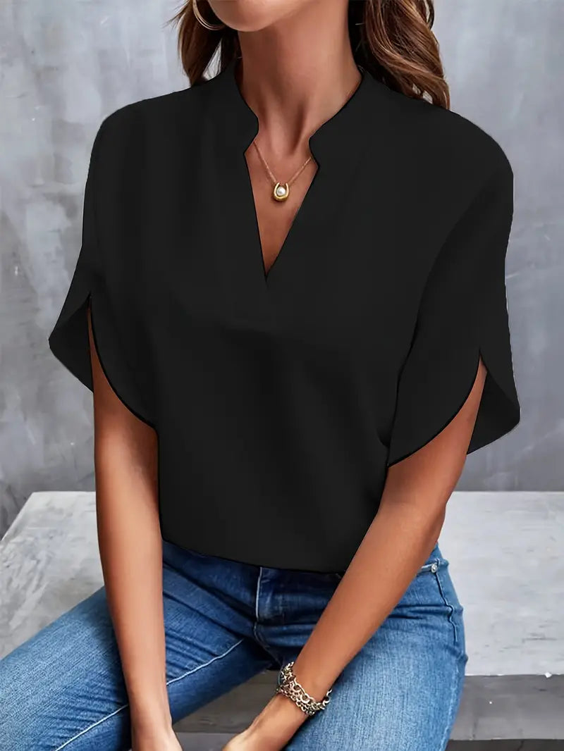 Blairelle | Elegante lichte blouse voor dames – stijlvolle casual top voor werk