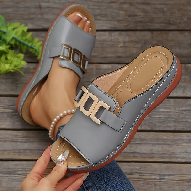 Zafirae | Dames Elegante Wedgesandalen – Stijlvol platformdesign
