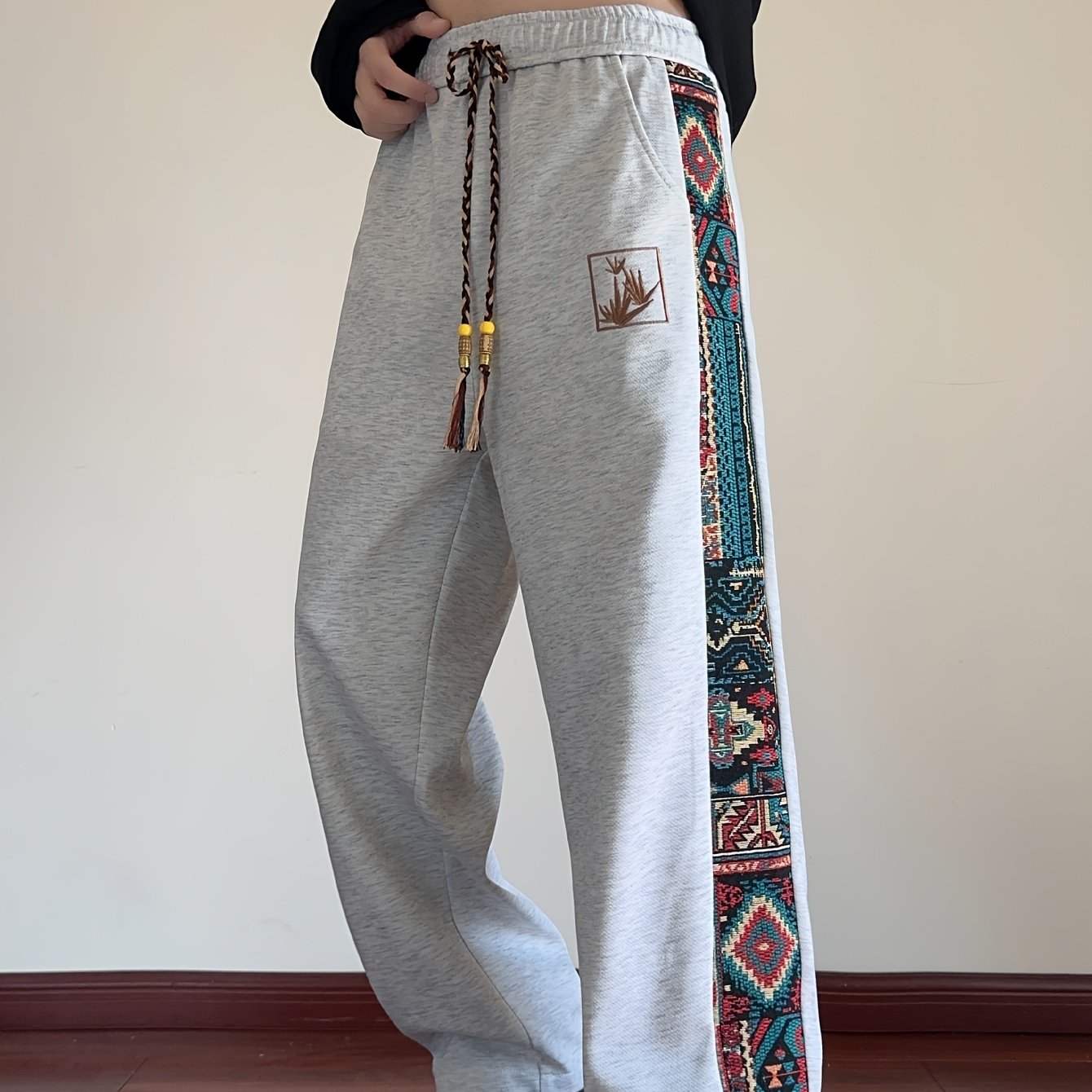 Ivaron | Herenbroek met wijde pijpen – Loszittende casual broek