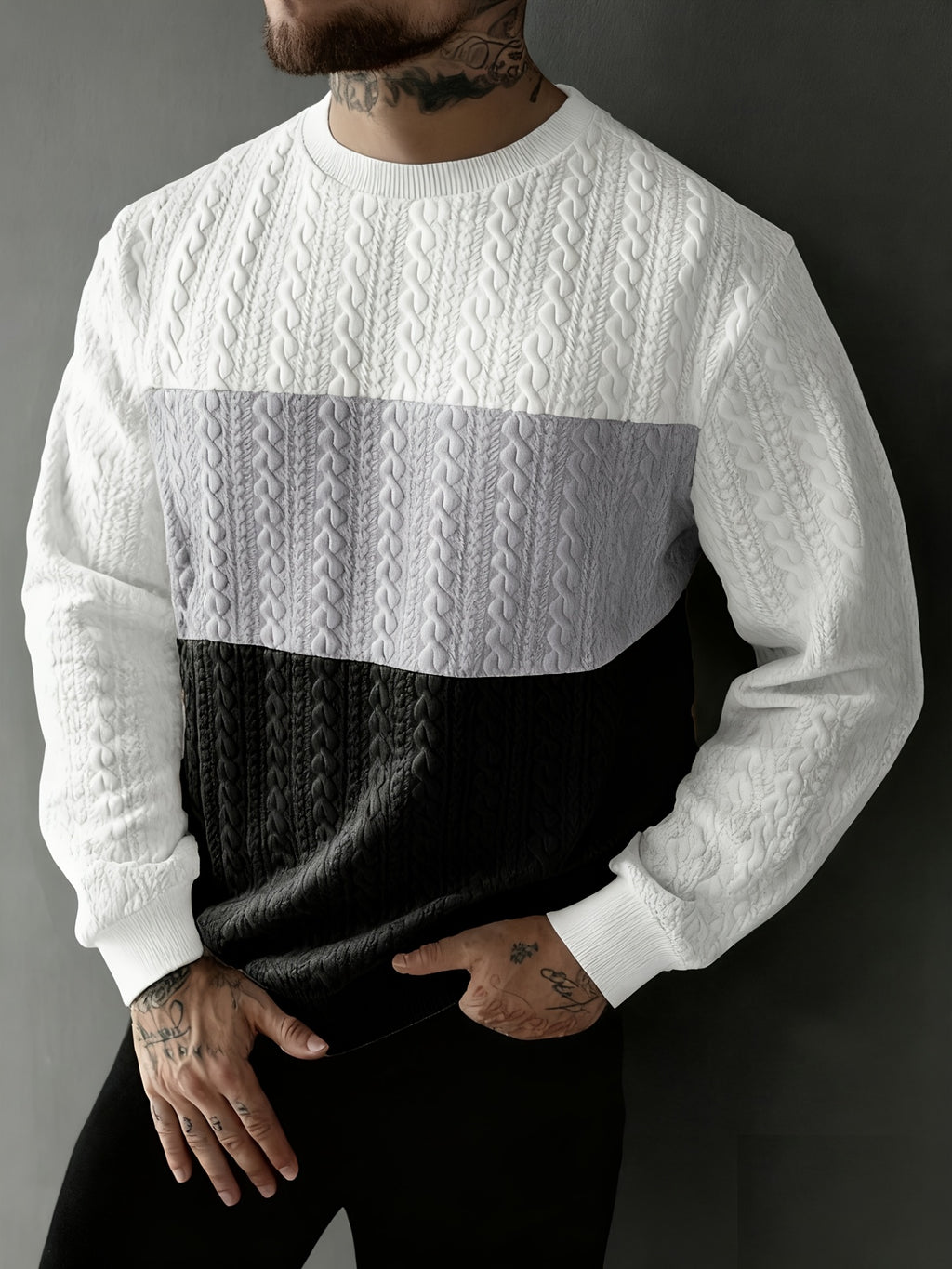 Azrickar | Heren Herfst Winter Sweatshirt – Casual Pullover