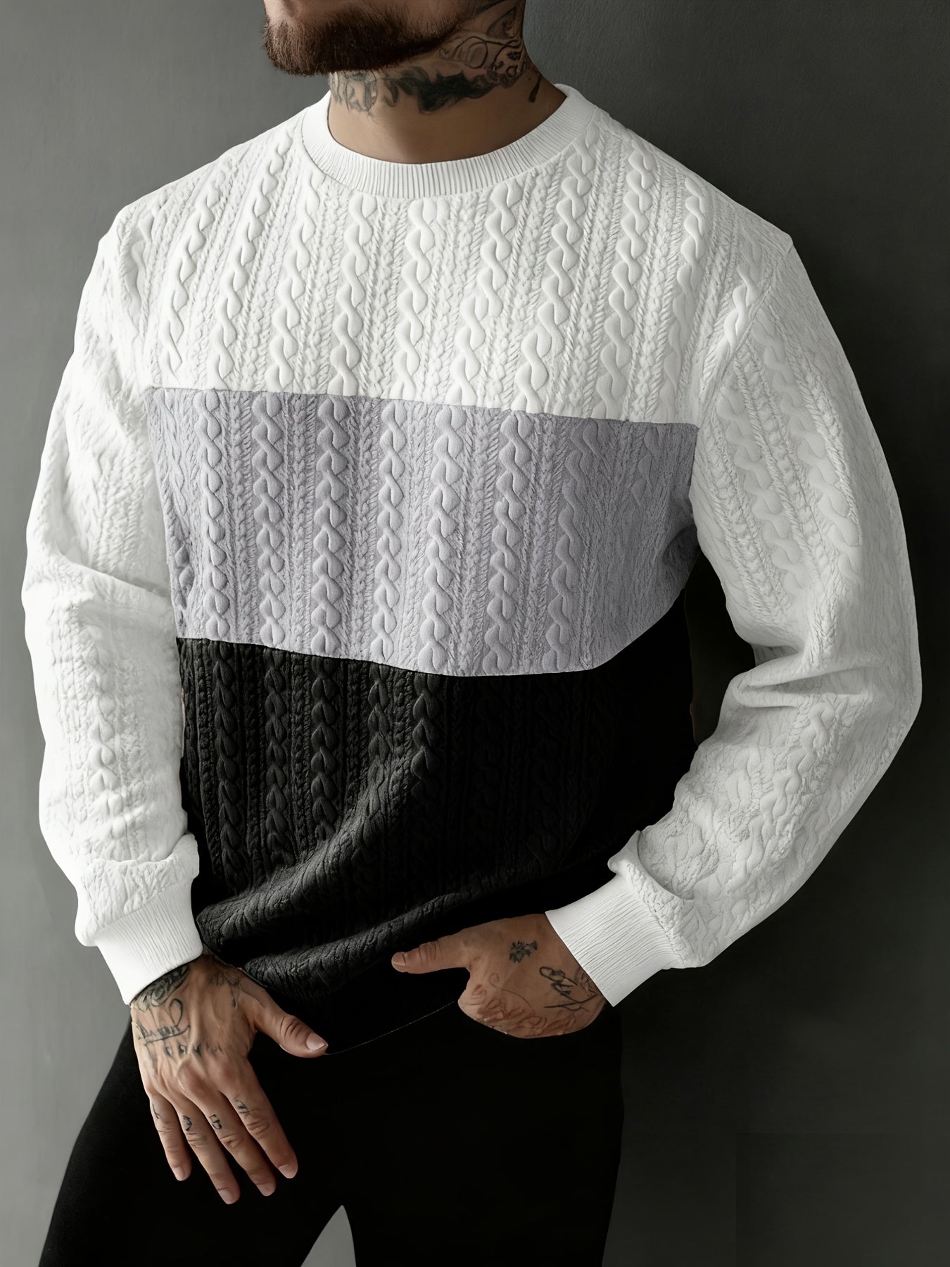 Azrickar | Heren Herfst Winter Sweatshirt – Casual Pullover