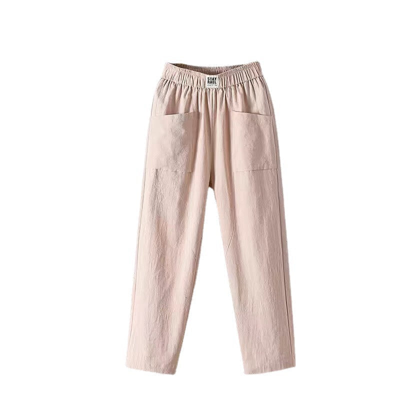 Daxirae | Breezy Relaxed-broek met hoge taille – Moeiteloos comfort voor elke dag met wijde pijpen
