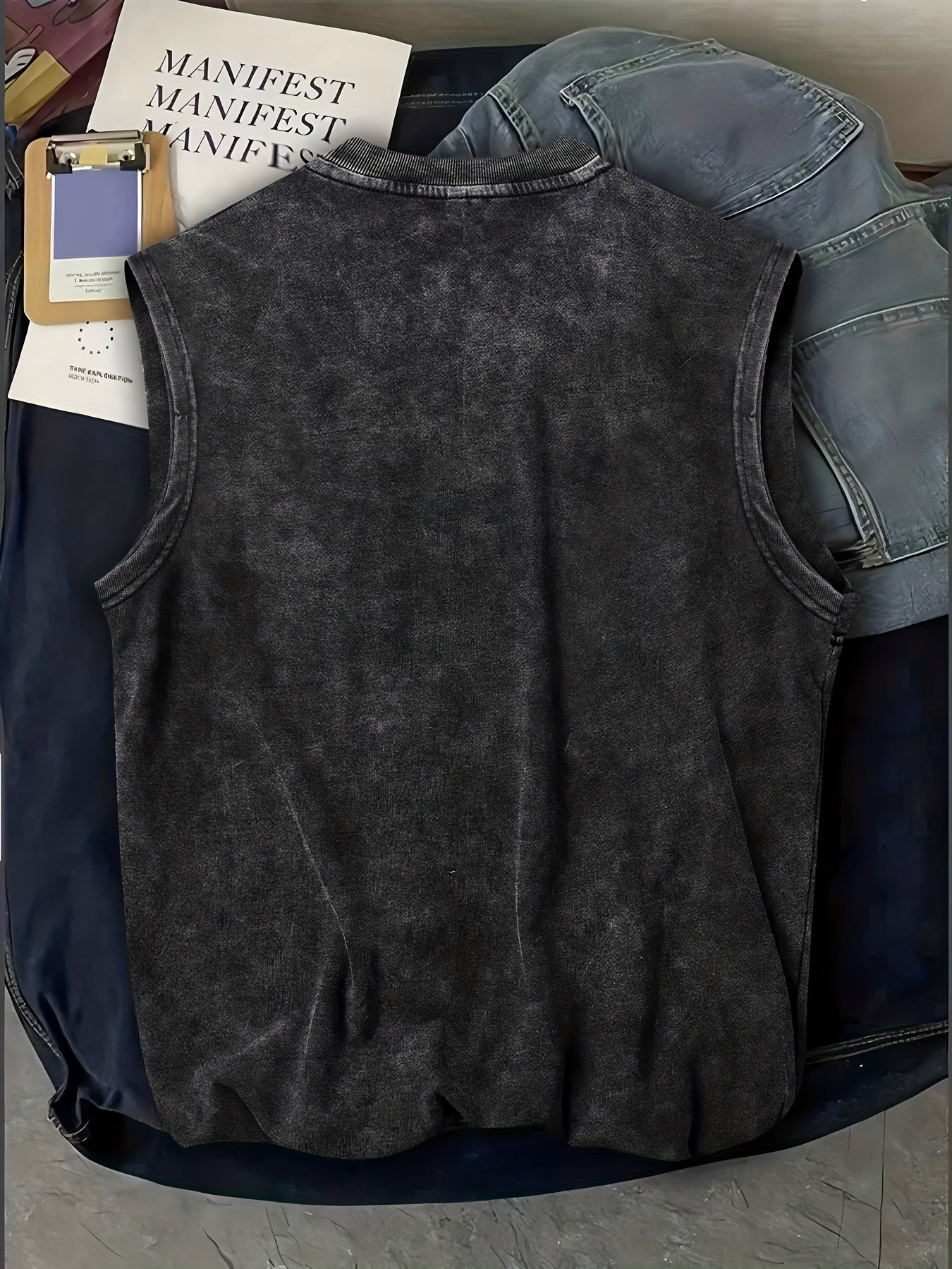 Delvryn | Heren Mouwloze Zomertanktop – Casual Streetwear