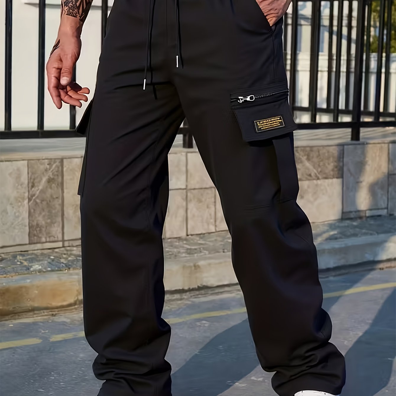 Coby | Heren cargo broek – relaxed fit tactische multi-pocket broek